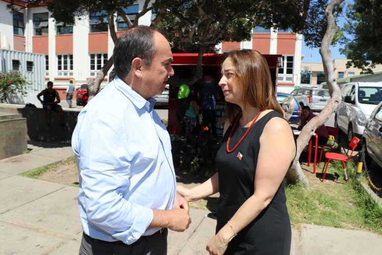 SALUD Y TERCERA EDAD MARCAN EL PRIMER DÍA DE GESTIÓN DE LA INTENDENTA LUCÍA PINTO