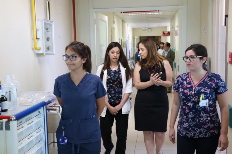 SALUD Y TERCERA EDAD MARCAN EL PRIMER DÍA DE GESTIÓN DE LA INTENDENTA LUCÍA PINTO