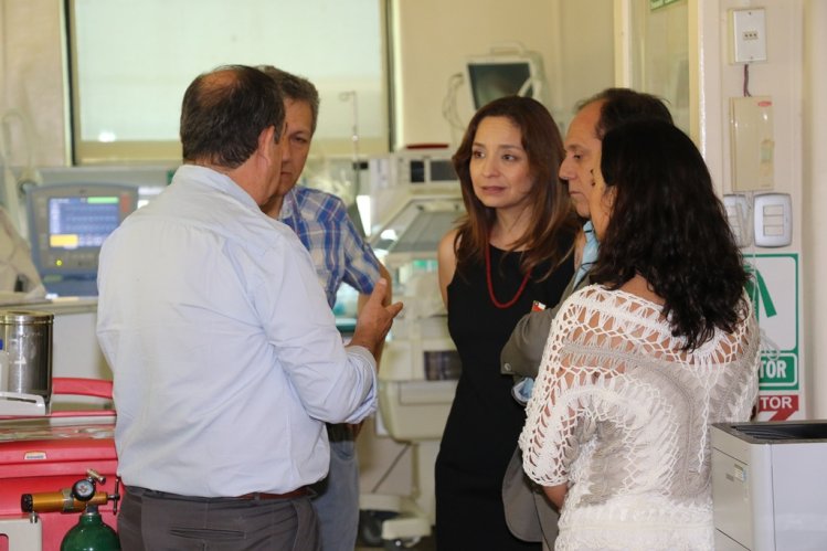 SALUD Y TERCERA EDAD MARCAN EL PRIMER DÍA DE GESTIÓN DE LA INTENDENTA LUCÍA PINTO