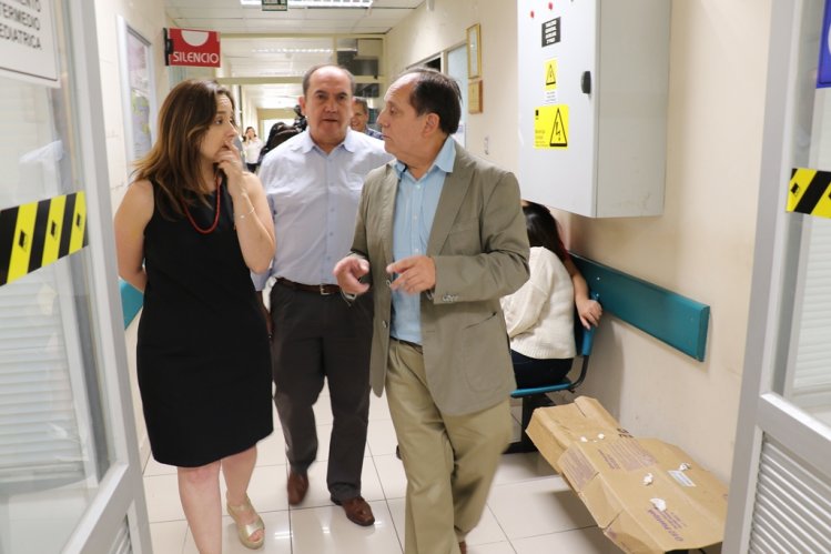 SALUD Y TERCERA EDAD MARCAN EL PRIMER DÍA DE GESTIÓN DE LA INTENDENTA LUCÍA PINTO