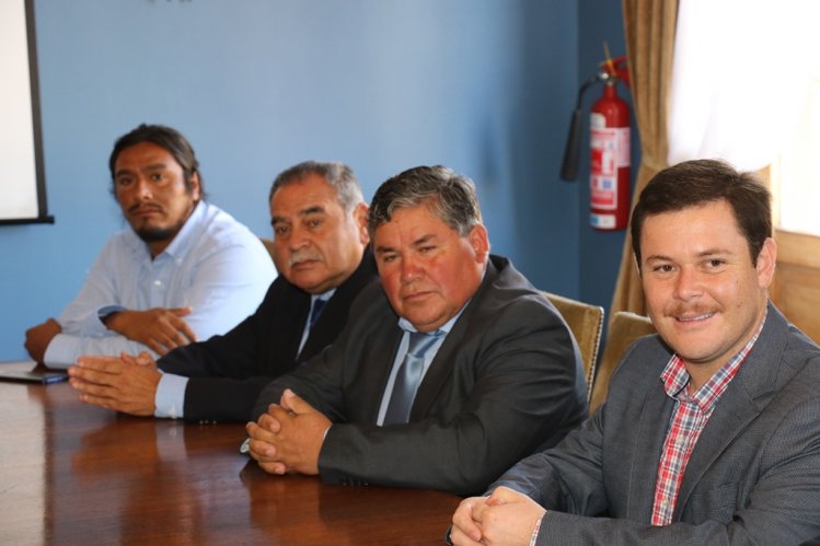 CONSEJO REGIONAL EN PLENO Y MUNICIPIOS ENTRE LOS SALUDOS PROTOCOLARES A LA INTENDENTA LUCÍA PINTO