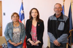 INTENDENTA LUCÍA PINTO ENTREGA PENSIONES DE GRACIA A FAMILIAS DE COQUIMBO