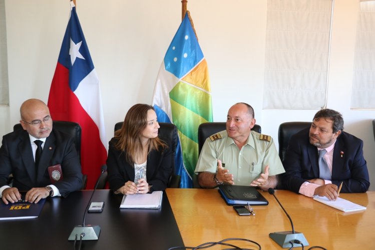 INTENDENTA EVALÚA SITUACIÓN REGIONAL DE SEGURIDAD Y SOLICITA PLAN DE TRABAJO PARA FRENAR LAS ALZAS DE DELITOS