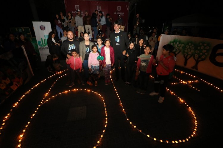 CON APAGADO DE LUCES, LA REGIÓN DE COQUIMBO SE SUMÓ A LA HORA DEL PLANETA