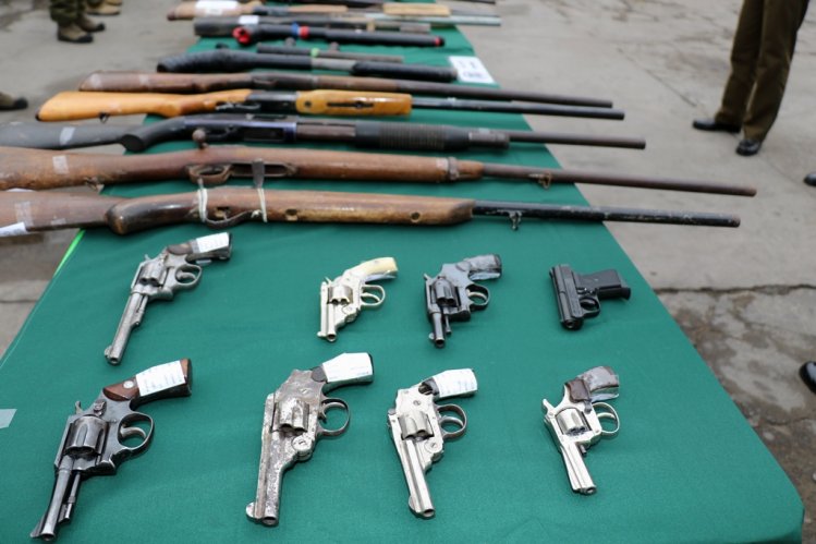 CIEN ARMAS SALIERON DE CIRCULACIÓN EN LA REGIÓN DE COQUIMBO DURANTE LOS ÚLTIMOS 4 MESES