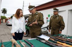 CIEN ARMAS SALIERON DE CIRCULACIÓN EN LA REGIÓN DE COQUIMBO DURANTE LOS ÚLTIMOS 4 MESES