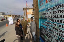 GOBIERNO, CARABINEROS Y POLICÍA DE INVESTIGACIONES REALIZAN POTENTE DESPLIEGUE EN SECTOR DE BAQUEDANO