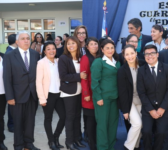 MINISTRO VARELA INAUGURA SEMANA DE LA CONVIVENCIA ESCOLAR EN OVALLE