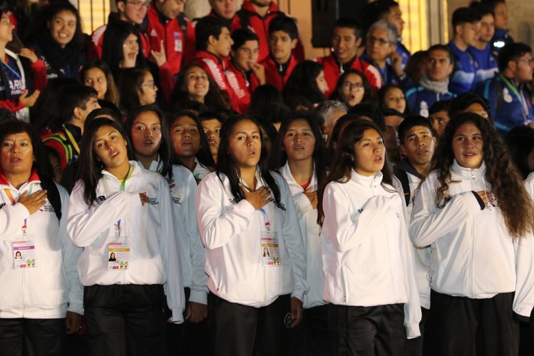 CON LA LLAMA OLÍMPICA Y JURAMENTO A DEPORTISTAS COQUIMBO Y ATACAMA INAUGURAN LOS JUDEJUT 2018