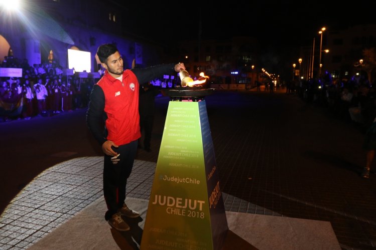 CON LA LLAMA OLÍMPICA Y JURAMENTO A DEPORTISTAS COQUIMBO Y ATACAMA INAUGURAN LOS JUDEJUT 2018