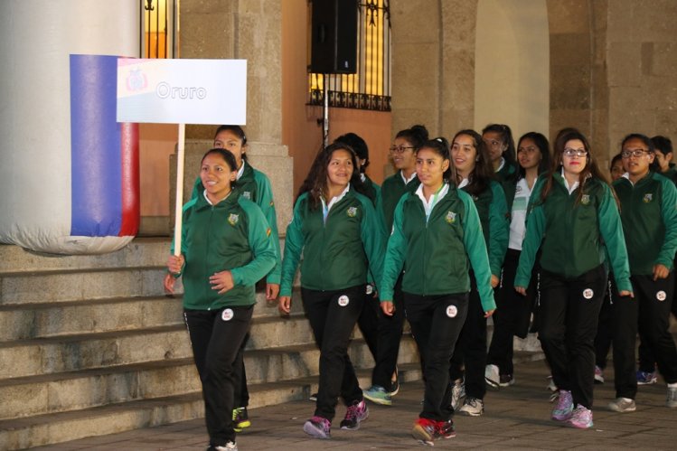 CON LA LLAMA OLÍMPICA Y JURAMENTO A DEPORTISTAS COQUIMBO Y ATACAMA INAUGURAN LOS JUDEJUT 2018