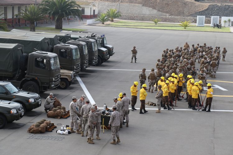GOBIERNO Y EJÉRCITO COORDINAN Y POTENCIAN TRABAJO DE RESPUESTA ANTE EMERGENCIAS