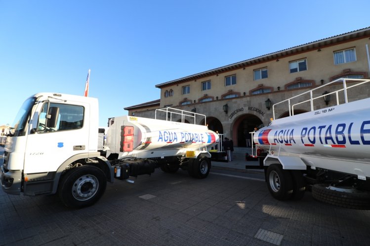 NUEVOS CAMIONES ALJIBE REFORZARÁN ENTREGA DE AGUA POTABLE EN CANELA Y SALAMANCA