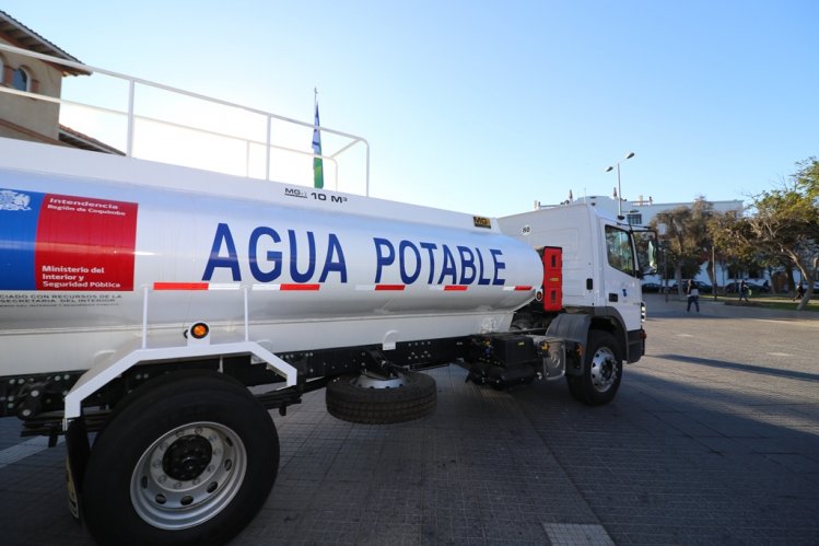 NUEVOS CAMIONES ALJIBE REFORZARÁN ENTREGA DE AGUA POTABLE EN CANELA Y SALAMANCA