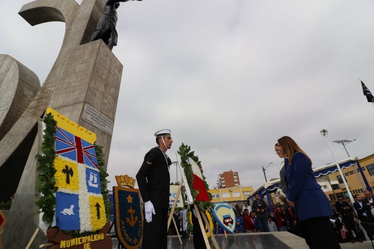 GOBIERNO DESTACA VALORES DEL CAPITÁN ARTURO PRAT EN ANIVERSARIO DE COMBATE NAVAL DE IQUIQUE