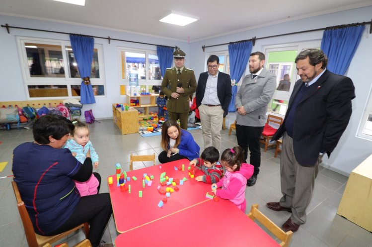 RECONSTRUYEN TRADICIONAL JARDÍN INFANTIL EN MONTE PATRIA