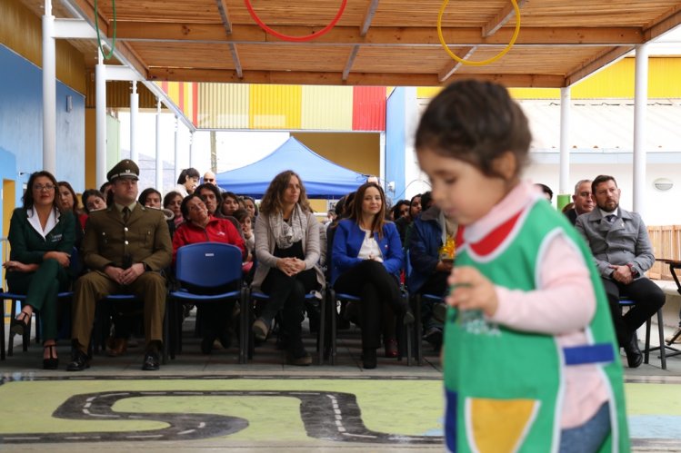 RECONSTRUYEN TRADICIONAL JARDÍN INFANTIL EN MONTE PATRIA