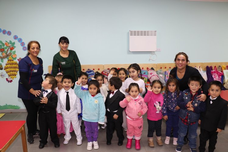 RECONSTRUYEN TRADICIONAL JARDÍN INFANTIL EN MONTE PATRIA