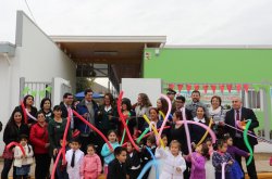 RECONSTRUYEN TRADICIONAL JARDÍN INFANTIL EN MONTE PATRIA
