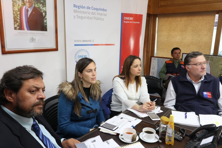 REGIÓN DE COQUIMBO SE ALISTA PARA LAS PRÓXIMAS PRECIPITACIONES