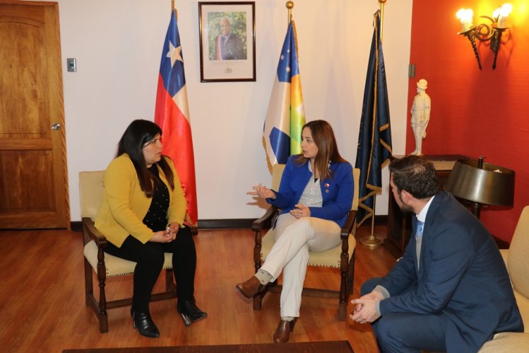 INTENDENTA LUCÍA PINTO PRESENTA A LA NUEVA DIRECTORA REGIONAL DE FOSIS