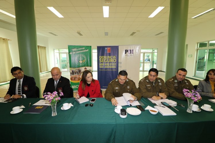 EN AMPLIO OPERATIVO EN LAS COMPAÑÍAS GOBIERNO REFUERZA LLAMADO A LOS VECINOS A DENUNCIAR DELITOS