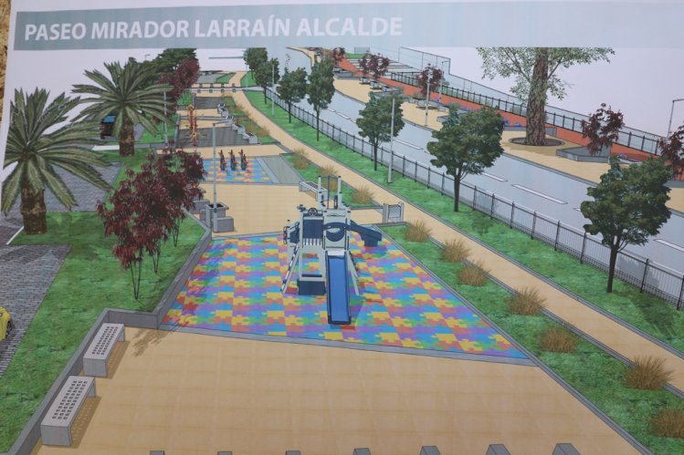 INICIAN OBRAS DE PASEO MIRADOR PARA EL SECTOR LA PAMPA DE LA SERENA