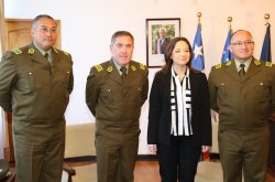 INTENDENTA LUCÍA PINTO Y GENERAL DIRECTOR DE CARABINEROS ABORDAN EL TRABAJO CONTRA EL NARCOTRÁFICO EN LA REGIÓN DE COQUIMBO
