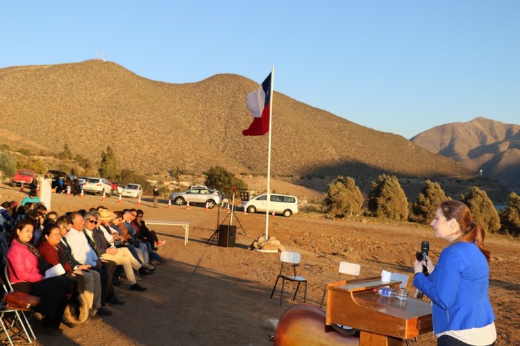 FAMILIAS DE GUALLIGUAICA COLOCARON LA PRIMERA PIEDRA DE SUS FUTURAS VIVIENDAS