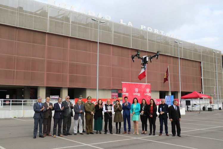 ENTRA EN MARCHA MODERNO E INNOVADOR SISTEMA DE VIGILANCIA AÉREA PARA EL CENTRO DE LA SERENA