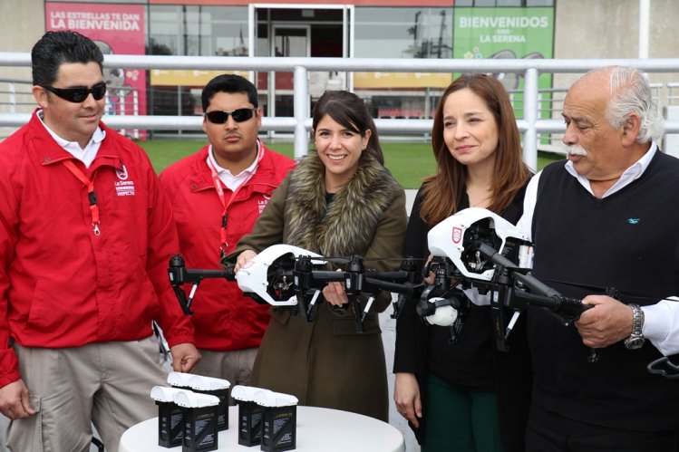 ENTRA EN MARCHA MODERNO E INNOVADOR SISTEMA DE VIGILANCIA AÉREA PARA EL CENTRO DE LA SERENA