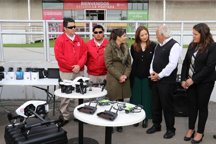 ENTRA EN MARCHA MODERNO E INNOVADOR SISTEMA DE VIGILANCIA AÉREA PARA EL CENTRO DE LA SERENA