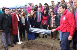 VECINOS DE LA HIGUERA CELEBRAN INICIO DE OBRAS PARA TENER SISTEMA DE ALCANTARILLADO