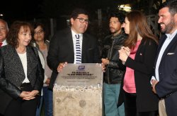 VECINOS DE MONTE PATRIA RECIBEN NUEVOS ESPACIOS PARA LA FAMILIA EN EJE BALMACEDA - OHIGGINS