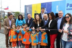 NIÑOS Y VECINOS DE LA SERENA INAUGURARON NUEVO PUNTO LIMPIO FINANCIADO CON RECURSOS DEL GOBIERNO REGIONAL