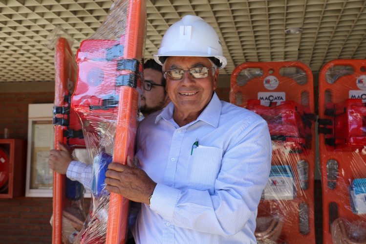 PEQUEÑOS MINEROS DE LA REGIÓN DE COQUIMBO RECIBEN APOYO PRODUCTIVO E IMPLEMENTOS DE SEGURIDAD