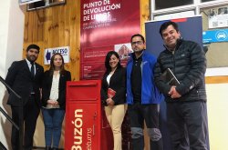 GOBIERNO INAUGURA PRIMER PUNTO DE DEVOLUCIÓN DE LIBROS DE LA REGIÓN EN COMPLEJO ADUANERO JUNTAS DEL TORO