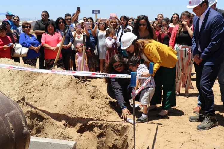 COMIENZA CONSTRUCCIÓN DE VIVIENDAS PARA MÁS DE 100 FAMILIAS DE TONGOY