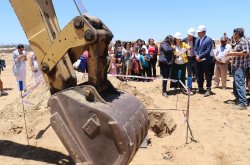 COMIENZA CONSTRUCCIÓN DE VIVIENDAS PARA MÁS DE 100 FAMILIAS DE TONGOY