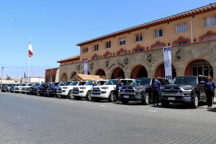 GOBIERNO REGIONAL FINANCIA LA ADQUISICIÓN DE 21 VEHÍCULOS PARA LA POLICÍA DE INVESTIGACIONES