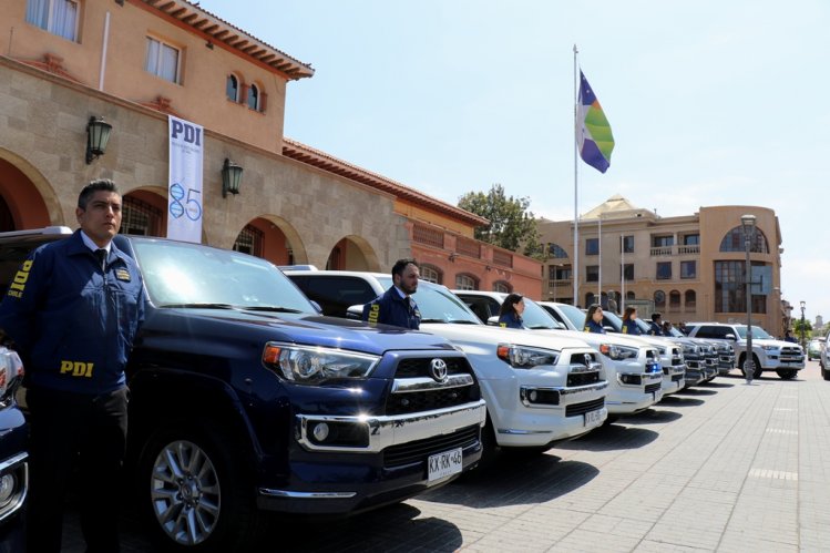 GOBIERNO REGIONAL FINANCIA LA ADQUISICIÓN DE 21 VEHÍCULOS PARA LA POLICÍA DE INVESTIGACIONES