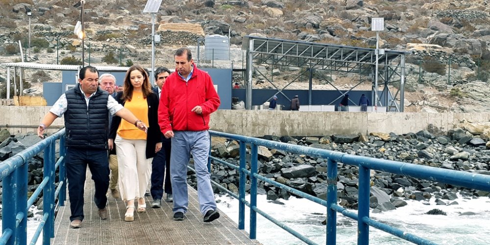 PESCADORES DE TOTORALILLO NORTE CONTARÁN CON AGUA POTABLE GRACIAS A PLANTA DE OSMOSIS INVERSA