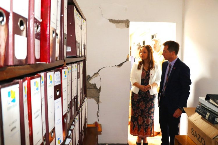 SUBSECRETARÍA DE DESARROLLO REGIONAL APOYARÁ EN LA RECUPERACIÓN DE EDIFICIOS PÚBLICOS DAÑADOS POR EL TERREMOTO