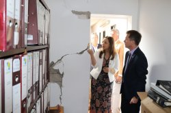 SUBSECRETARÍA DE DESARROLLO REGIONAL APOYARÁ EN LA RECUPERACIÓN DE EDIFICIOS PÚBLICOS DAÑADOS POR EL TERREMOTO