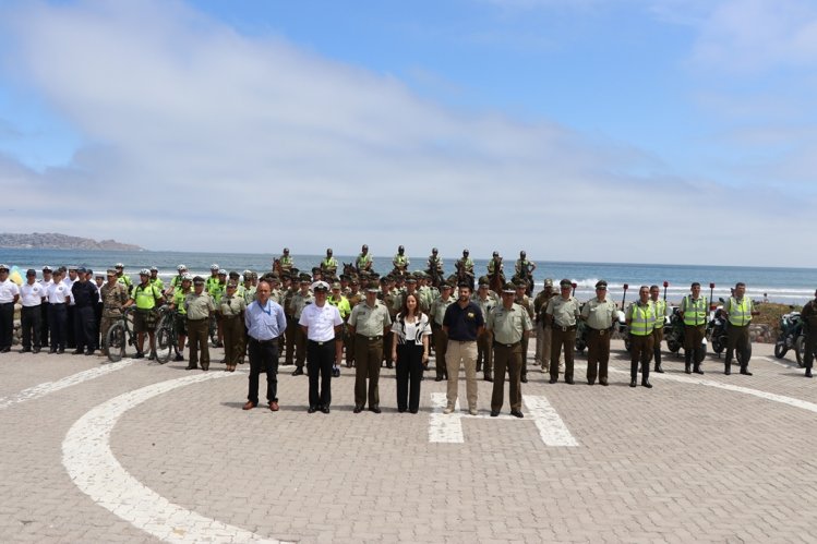 NUEVA RONDA DE SEGURIDAD PRESTA SERVICIOS A VERANEANTES EN EL BORDE COSTERO