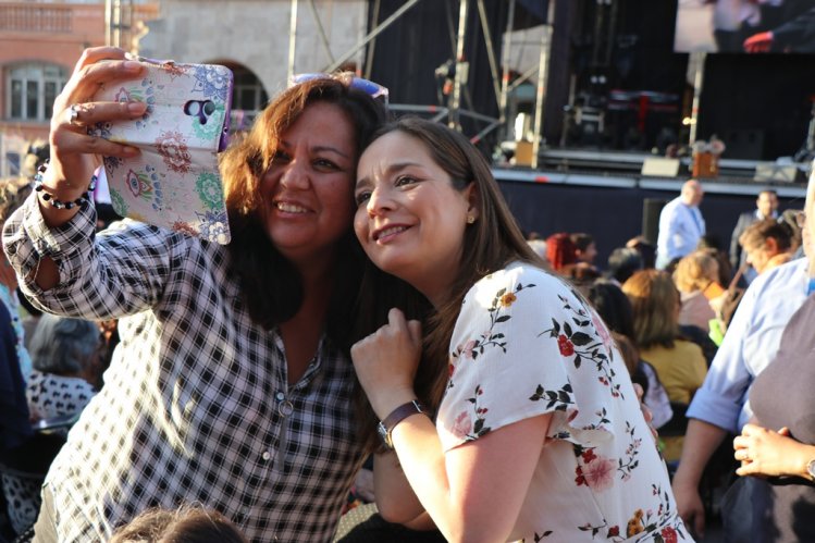 MÁS DE 8 MIL PERSONAS REUNIÓ EL CONCIERTO DE MARÍA JOSÉ QUINTANILLA ORGANIZADO POR EL GOBIERNO POR EL DÍA INTERNACIONAL DE LA MUJER