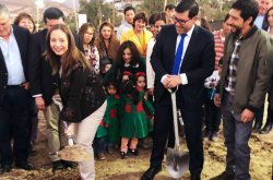 INTENDENTA LUCÍA PINTO ENCABEZA INICIO DE OBRAS DEL GRAN PARQUE URBANO DE CHAÑARAL ALTO EN MONTE PATRIA
