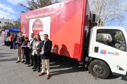 HASTA EL 2 DE JULIO PERMANECERÁ EL MÓVIL BUSCA EMPLEO DE SENCE EN SU PRIMERA VISITA A LA REGIÓN DE COQUIMBO