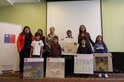 NIÑOS IMAGINARON EL ECLIPSE TOTAL DE SOL A TRAVÉS DEL DIBUJO Y LA PINTURA