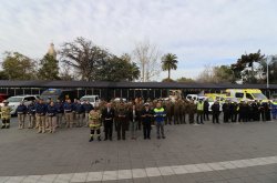 CONTINGENTE DE SEGURIDAD Y SALUD INICIA DESPLIEGUE DE CARA AL ECLIPSE DE SOL
